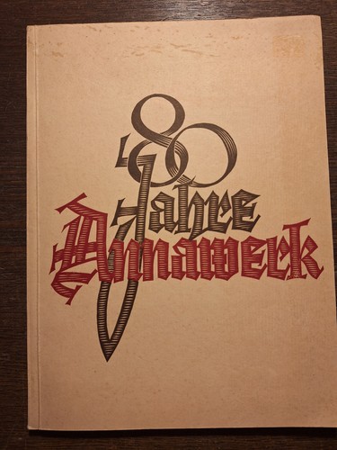 Festschrift 1857 1937 - festschrift, 1857-1937