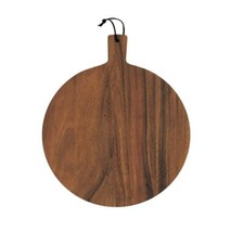 Playground Servierbrett rund Akazie 25 cm mit Griff