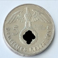 5 Reichsmark 1937 J mit HK
