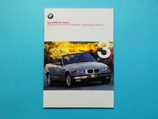 Prospekt - BMW 3er E36 - Cabrio / Cabriolet - 318i, 320i, 328i und M3 - 1/1998