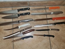 Konvolut Fleischermesser Set 13tlg. Messer Solingen Edelstahl Brot Fleisch Küche