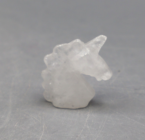 Bergkristall mini einhorn - bergkristall,