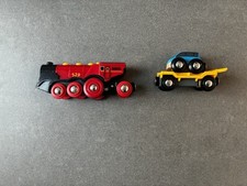 Brio Eisenbahn mit Sound rot