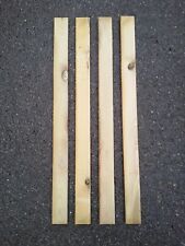 10 Stück Zaunlatten aus Nadelholz KDI Höhe 90 cm Typ E 20x70 mm Garten