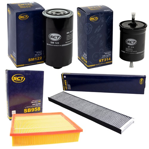 Filter set sct - filter, kraftstoff-