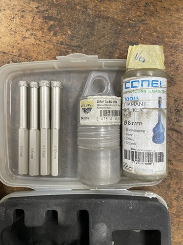 Fliesenbohrer 8mm 10mm - 8mm, 2x