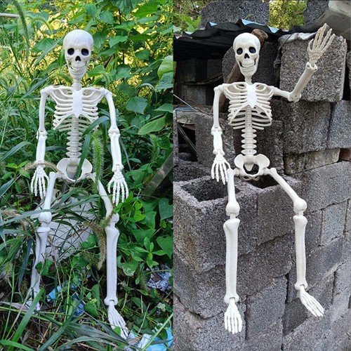 Halloween skelett dekofigur - skelett,