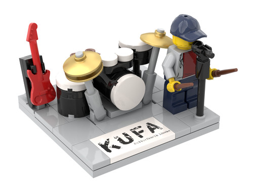 Lego schlagzeug mit - lego,