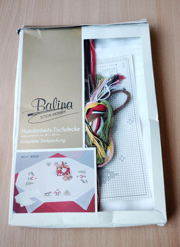 Stickpackungen tischdecken - stickpackungen,