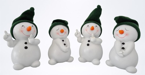 Stück schneemann figuren - 4,