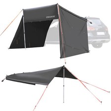 ONVAYA® Auto-Sonnensegel Grau