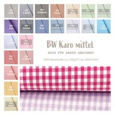 Baumwolle bedruckt Karo