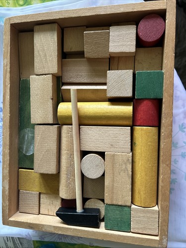 Holzbausteine set - holzbausteine,