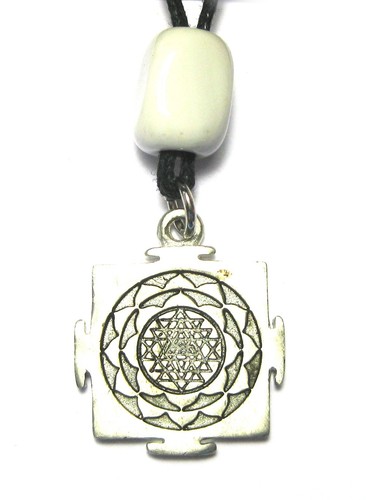 Zinn amulett shri - zinn-amulett, yantra