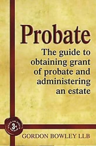Probate the guide to - probate:,