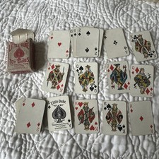 Antikes Mini-Spielkartendeck “Little-Duke No.24” Toy Cards 