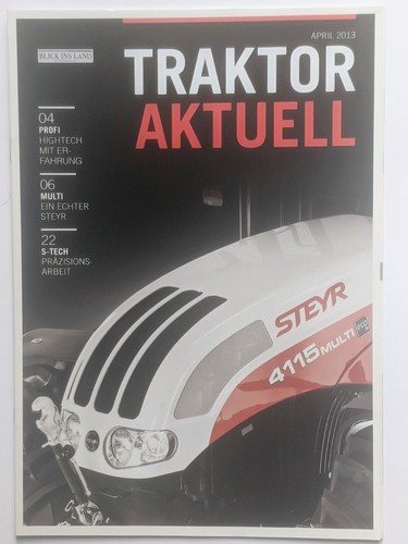 Steyr traktor aktuell - steyr, prospekt