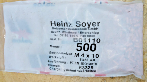 Soyer schweissbolzen - soyer,