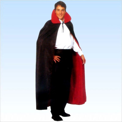 Cape schwarz rot - schwarz, /