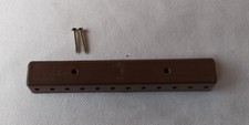 Viessmann 6843 Verteilerleiste braun mit Schrauben, 1 Stück ohne OVP