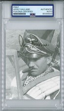 ADOLF GALLAND SIGNED