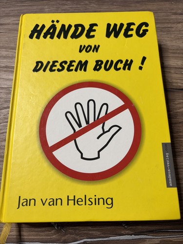 Hände weg von diesem buch - weg,
