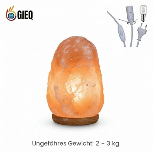 Salzkristall stein lampe - salzkristall,