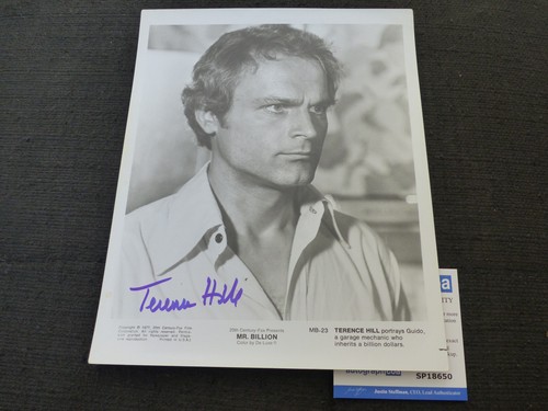 Terence hill signed autogramm - signed,