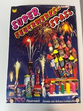 Weco Feuerwerk Poster