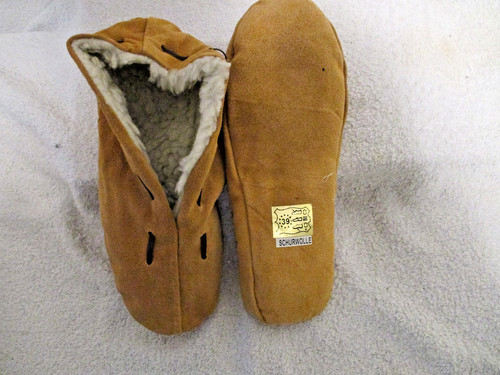 Hausschuhe echt leder mokassin - echt,