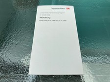 DB-Städteverbindungen Würzburg 1998/99 Fahrplan Deutsche Bahn