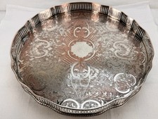 Tablett Silber Plated