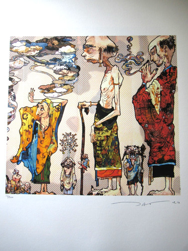 Murakami 500 arhats - "500, arhats"