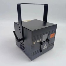 IOS Android App Projektor Laserlicht 5W RGB iLDA DMX DJ Party Show Bühnenlicht