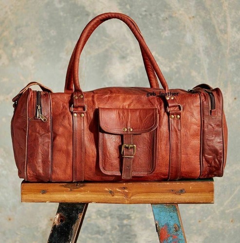 Herren leder seesack - herren,