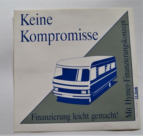 Werbe aufkleber hymer - werbe-aufkleber, mobil