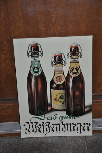 Altes brauereischild 30erj - brauereischild,