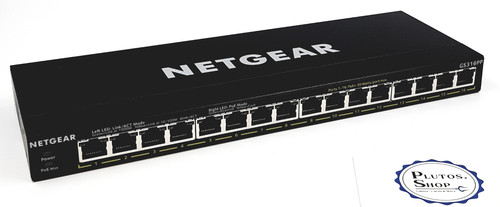 Netgear gs316pp 16port poe - gs316pp,