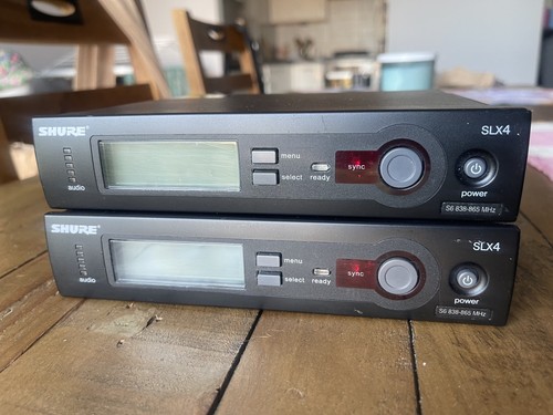 Paar shure slx4 - paar,