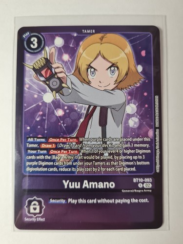 Digimon yuu amano - ·, bt10-093