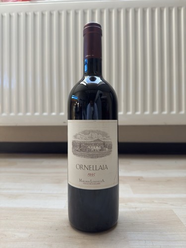 Ornellaia 1995 kellerlagerung - ornellaia,