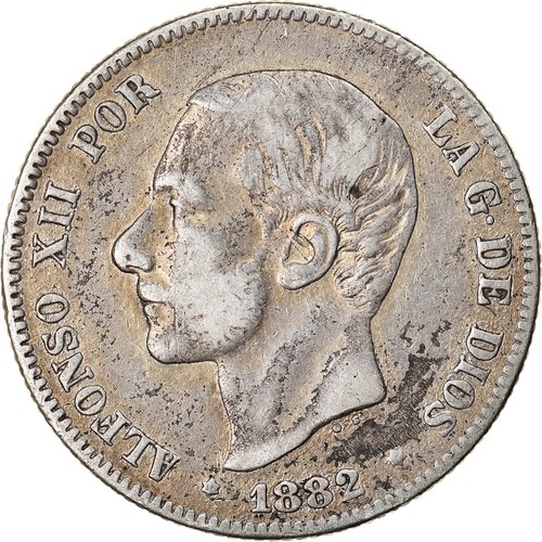 Münze spanien alfonso xii - münze,,