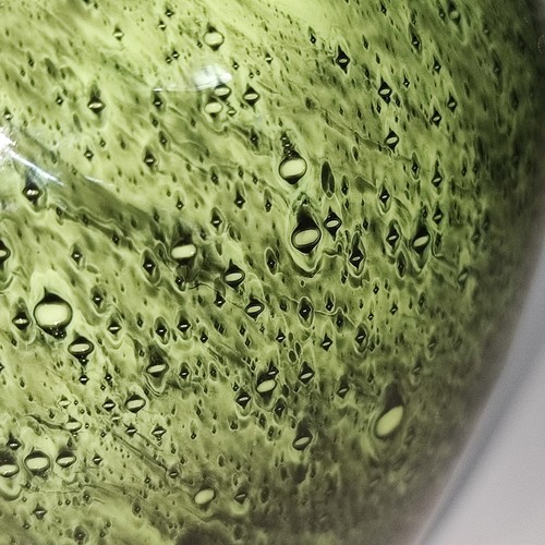 Grosse muranoglas vase opalino - vase,