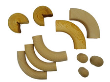 Handlauf holz endstück - handlauf,