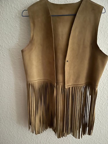 Wildlederweste herren m - wildlederweste,