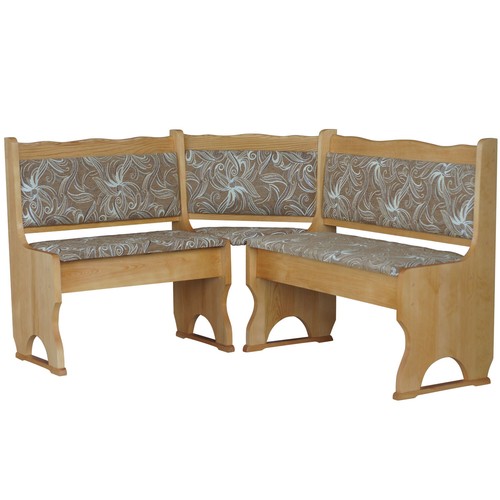 Polster eckbank kiefer holz - eckbank,