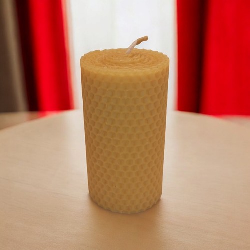 Bienenwachskerze waben kerze - bienenwachskerze, |