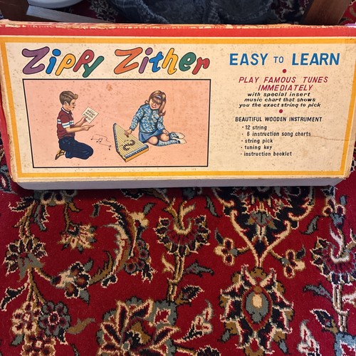 Vintage zippy zither - vintage,