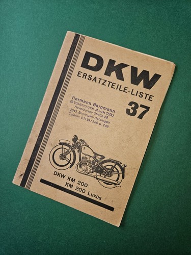 Dkw ersatzteile liste 37 - ersatzteile-,