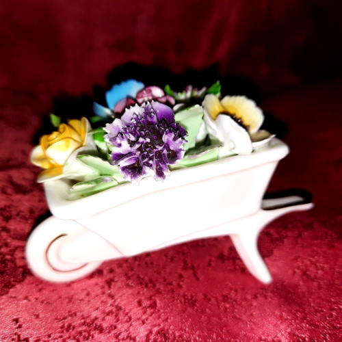 Royal adderley floral - royal,